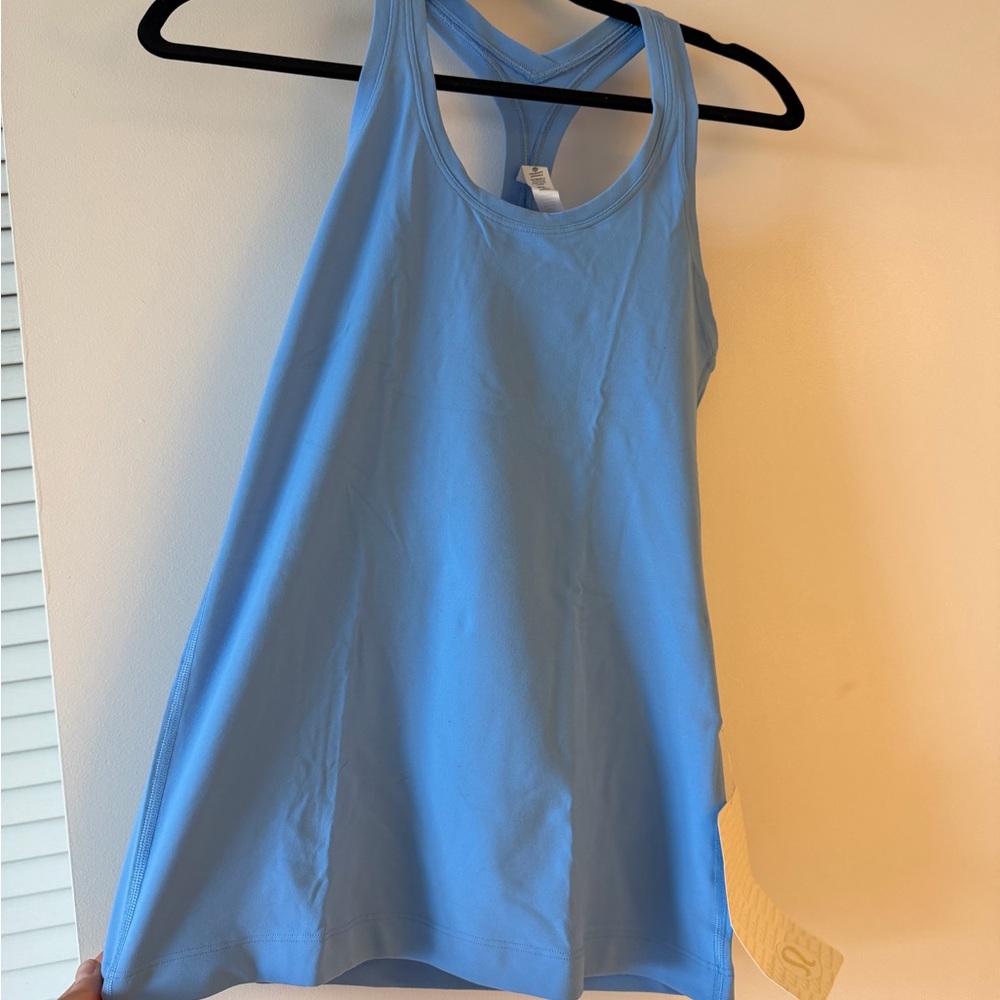 NWT- lululemon Blue Racerback Tank Top